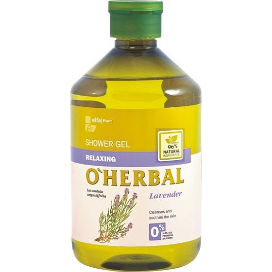 Über Herbal Relaxing Lavender Relaxation Duschgel mit Lavendelextrakt 500 ml