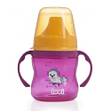 Lovi Hot & Cold Mug nicht gießend rosa für Kinder ab 6 Monaten 150 ml