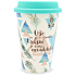 Nekupto Be unique To Go Reisebecher Feder 350 ml