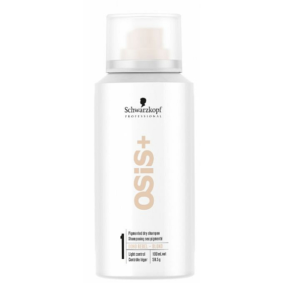Schwarzkopf Professional Osis + Boho Rebel Blond erfrischendes Trockenshampoo für blondes Haar 100 ml mini
