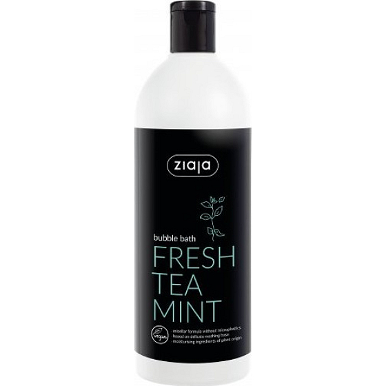 Ziaja Fresh Tea Mint - Schaumbadschaum für frischen Minztee 500 ml