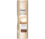 Dove Nourishing Visible Glow Self-Tan Lotion Selbstbräunungs-Körperlotion für mittel-dunkle Haut 250 ml