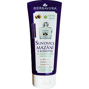 Herbavera Pflaume Schmiermittel mit Hanf 200 ml