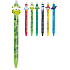 Colorino Gummierter Stift Space Life st.grün, blau Füllung 0,5 mm