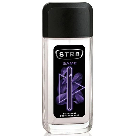 Str8 Game parfümiertes Deodorantglas für Männer 85 ml