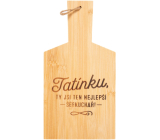 Albi Daddy Board mit Widmung 14 x 26,5 x 1 cm