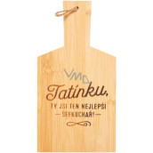 Albi Daddy Board mit Widmung 14 x 26,5 x 1 cm