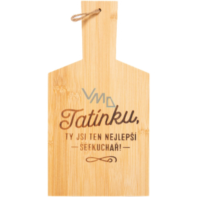 Albi Daddy Board mit Widmung 14 x 26,5 x 1 cm