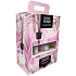 Sweet Home Orchidee und Vanille Aroma Diffusor mit Stäbchen für die allmähliche Freisetzung von Duft 100 ml + Duftkerze in Dose 110 g, Geschenkset