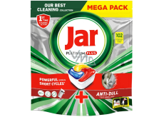 Jar Platinum Plus All in one Lemon Geschirrspülmaschinentabs 102 Stück