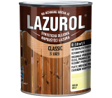 Lazurol Classic S1023 syntetická olejová lazura na dřevo 010 Bílý 2,5 l
