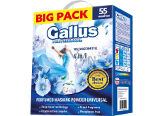 Gallus Waschpulver Universal Box, 55 Waschladungen, 3,05 kg