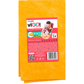 Quickpack Vlies Reinigungstuch, Viskose, Maße 60 x 70 cm, verschiedene Farben