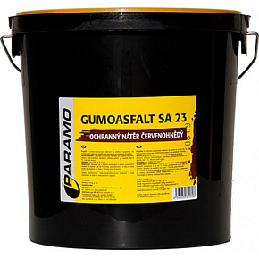 Gumoasfalt SA 23 Asphaltbeschichtung zur Dachreparatur, rotbraun, 10 kg