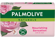 Palmolive mýdlo Naturals Milk & Rose, 90 g
