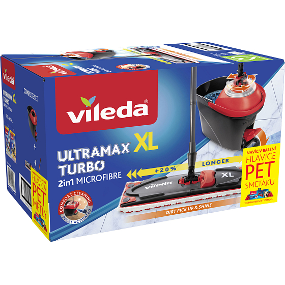 Vileda Ultramat Turbo XL Mop Komplettset