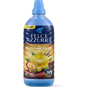 Felce Azzurra konzentrierter Weichspüler Argan & Vanilla 900 ml Felce Azzurra konzentrierter Weichspüler Argan & Vanilla 900 ml