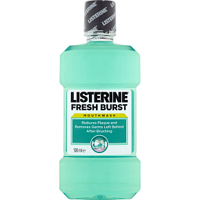 Listerine Fresh Burst Mundspülung, 500 ml Listerine Fresh Burst Mundspülung, 500 ml