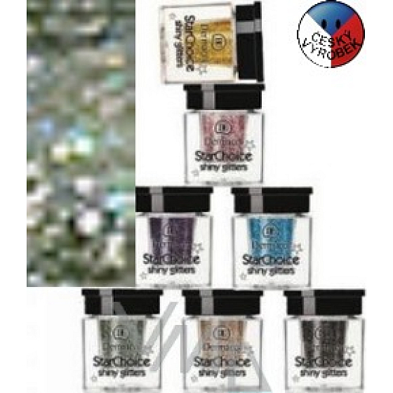 Dermacol Star Choice Shiny Glitters Augenglitter 06 Grün 2 g