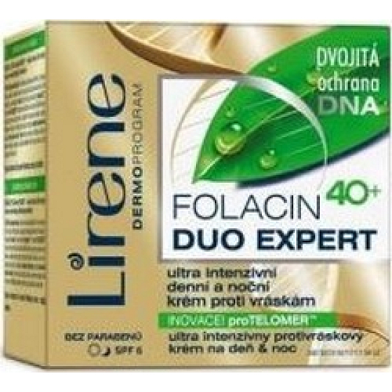 Lirene Folacin Duo Expert 40+ ultraintensive Anti-Falten-Creme 50 ml