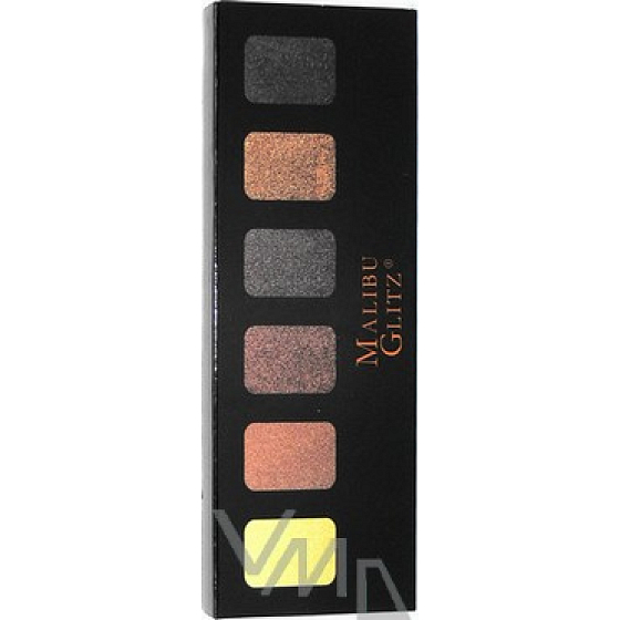 Diva & Nice Malibu Glitz Lidschatten 0305-4 8,8 g, Kosmetikset