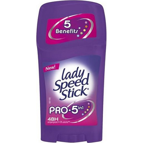 Lady Speed Stick Pro 5in1 Antitranspirant Deodorant Stick für Frauen 45 g
