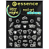 Essence Nail Art Sticker Nagelaufkleber 12 Glow In The Night 1 Blatt