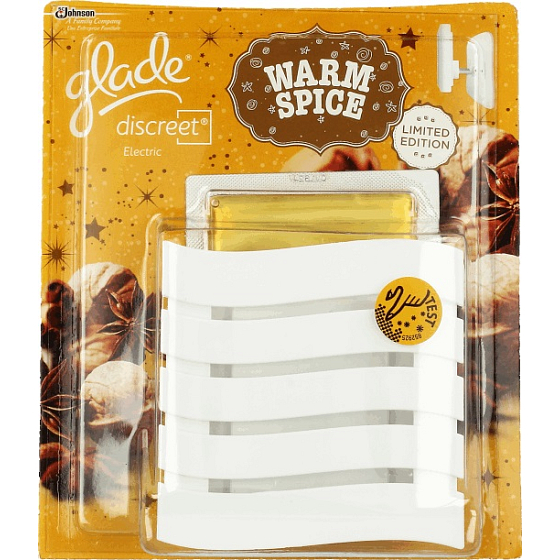 Glade Warm Spice Diskreter elektrischer elektrischer Lufterfrischer 8 g