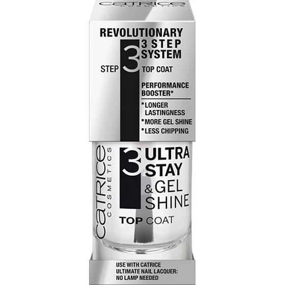 Catrice Ultra Stay & Gel Shine Decklack Nagellack 10 ml