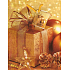 Nekupto Geschenk Papiertüte 23 x 18 x 10 cm Goldenes Geschenk