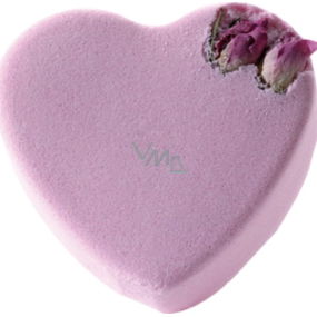Bomb Cosmetics Rosa Herz Funkelndes ballistisches Bad 100 g