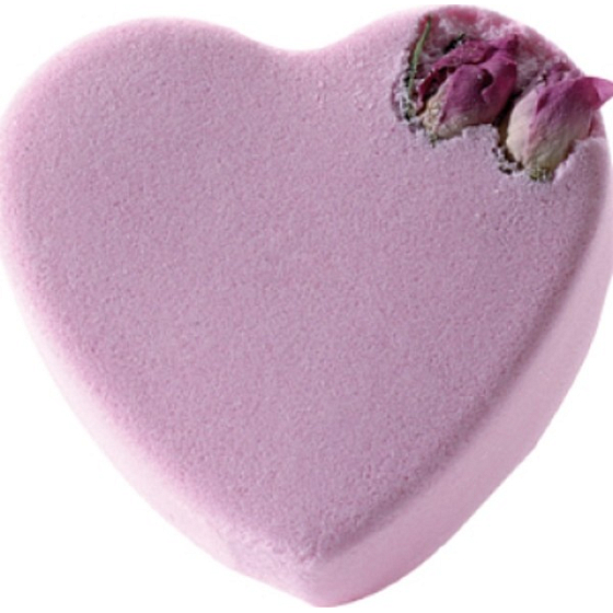 Bomb Cosmetics Rosa Herz Funkelndes ballistisches Bad 100 g