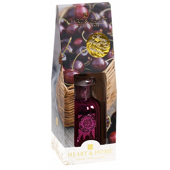 Heart & Home Süßkirschendiffusor 12 Sticks 90 ml