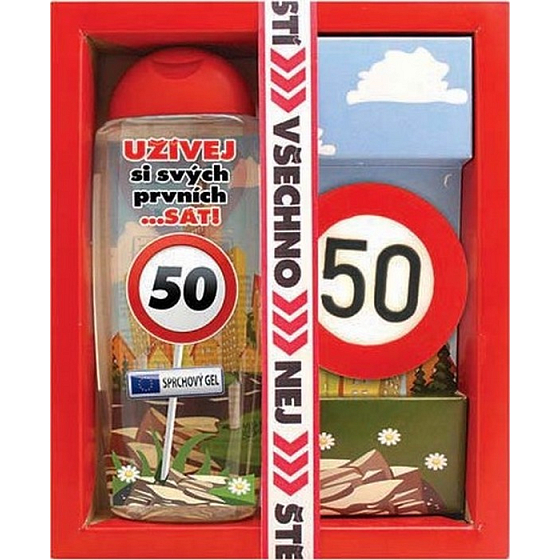 Böhmen Geschenke Die besten 50 Duschgel 300 ml + handgemachte Toilettenseife 55 g, Kosmetikset