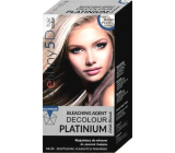 Professionelle Haarpflege Destiny 5D Decolour Platinium weißer Platin-Textmarker für Haare 40 g + 80 ml
