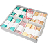 Ditipo Stoffband Flora altes rosa Blumenmuster 2 mx 40 mm