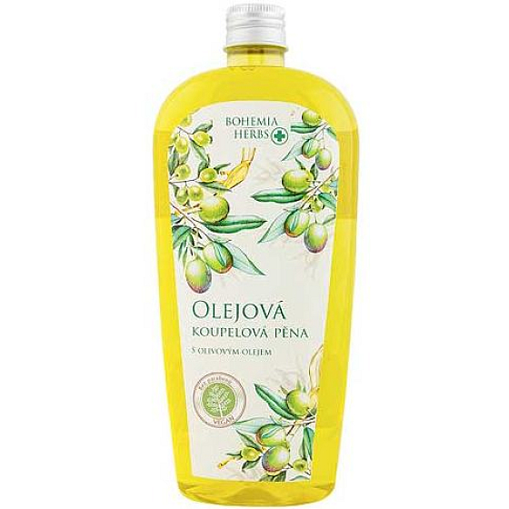 Böhmen Geschenke Olivenöl Badeschaum 500 ml