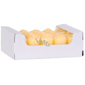 Antike Kerze / gelber Zylinder 38 x 70 mm 20 Stück