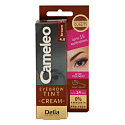 Delia Cosmetics Cameleo Cream professionelle Augenbrauenfarbe, ammoniakfrei 4.0 Braun - Braun 15 ml