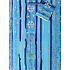 Nekupto Geschenk Papiertüte Hologramm 23 x 18 x 10 cm Weihnachten, blau, 042 40 GM