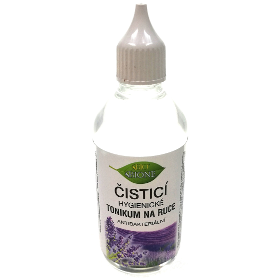 Bione Cosmetics Lavendel antibakterielle Reinigung Händedesinfektionsmittel 115 ml