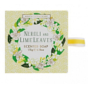 Heathcote & Ivory Neroli & Lime Leaves feuchtigkeitsspendende Toilettenseife in einer Geschenkbox 175 g
