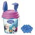 Mondo Frozen Sand Eimer mit Sieb, Rechen, Schaufel und Muffin