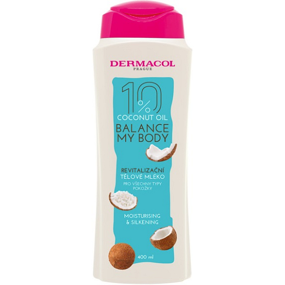 Dermacol Coconut Oil Revitalising revitalisierende Körpermilch 400 ml