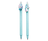 Colorino Gummistift Einhorn grün, blau Nachfüllung 0,5 mm 1 Stück