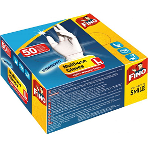 Fino Einweg-Puderhandschuhe Größe L 50 Stück