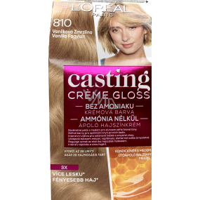 Loreal Paris Casting Creme Glanzcreme Haarfarbe 810 Vanilleeis