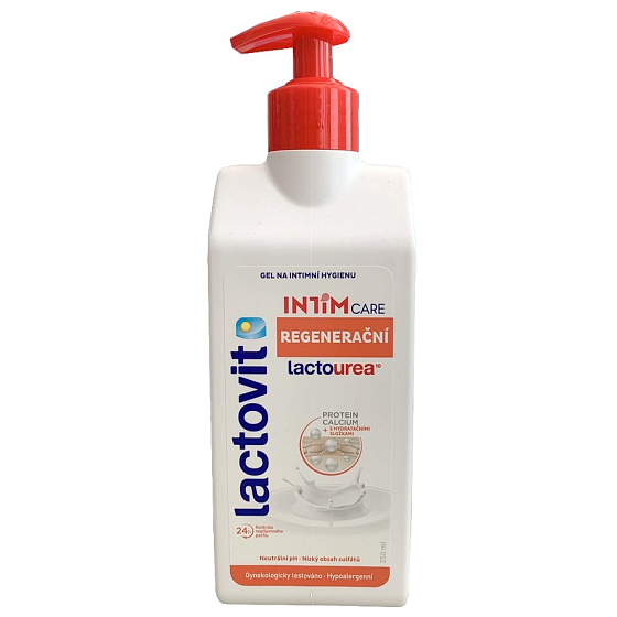 Lactovit Lactourea regenerierendes Gel für die Intimhygiene 250 ml