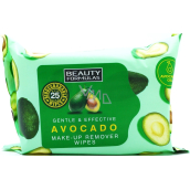 Beauty Formulas Avocado Exfoliating Facial Wipes mit Avocadoöl 25 Stück