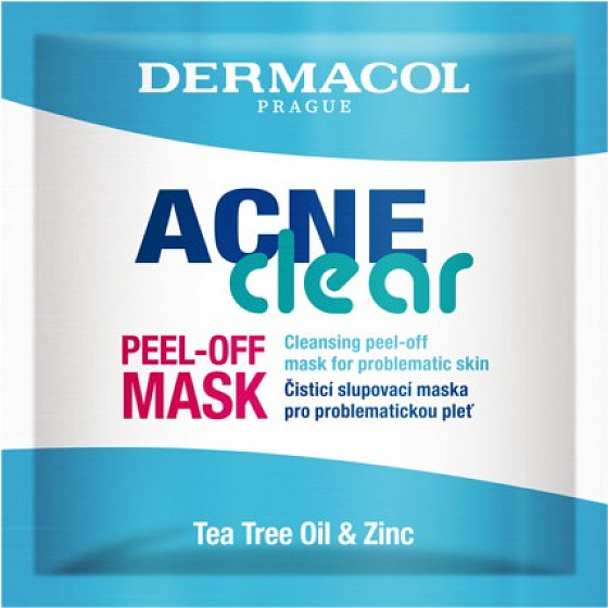 Dermacol Acneclear Peel-off Maske reinigende Peel-off Maske 8 ml